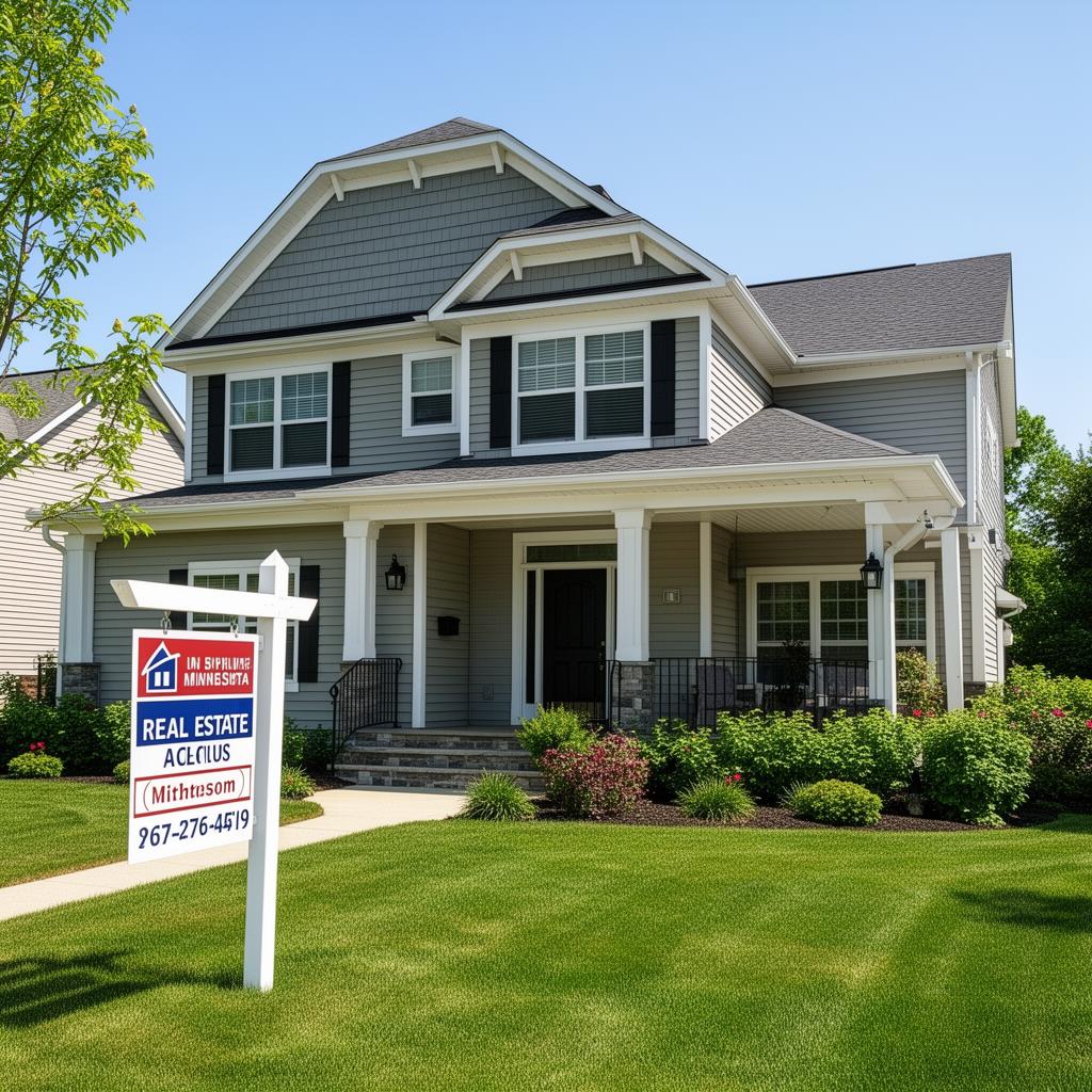 Edina, MN home freshly washed and ready for the real estate market