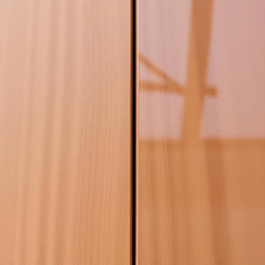 Comparison of a matte penetrating sealer and a glossy film-forming sealer on wood deck boards